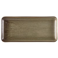 Smoke Grey Terra Narrow Rectangular Platter